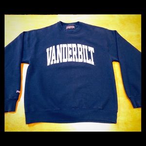 Vintage Vanderbilt Jansport Blue Crewneck Mens L